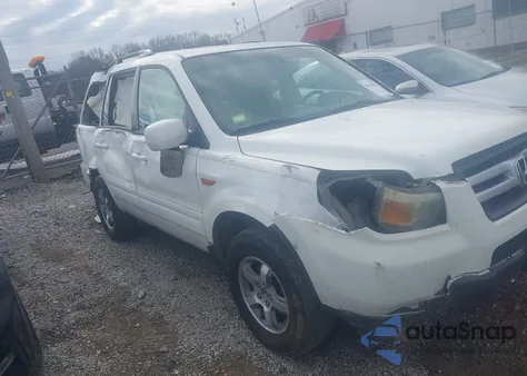 2006 Honda Pilot Ex-L from USA, damaged, VIN 5FNYF285X6B025639